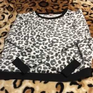 Juicy Couture faux fur crop top